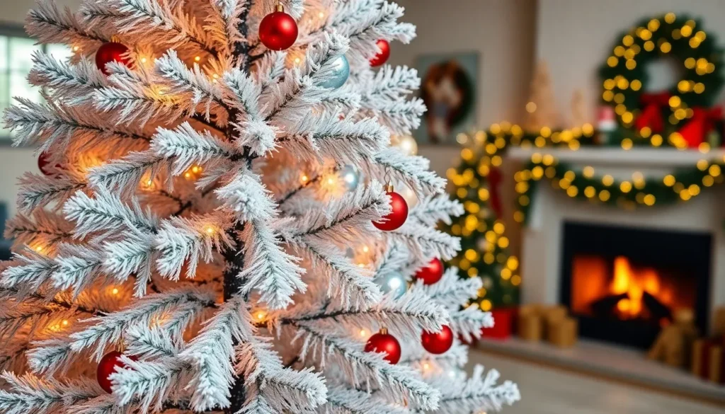 Featured image for What Is a Flocked Christmas Tree — general