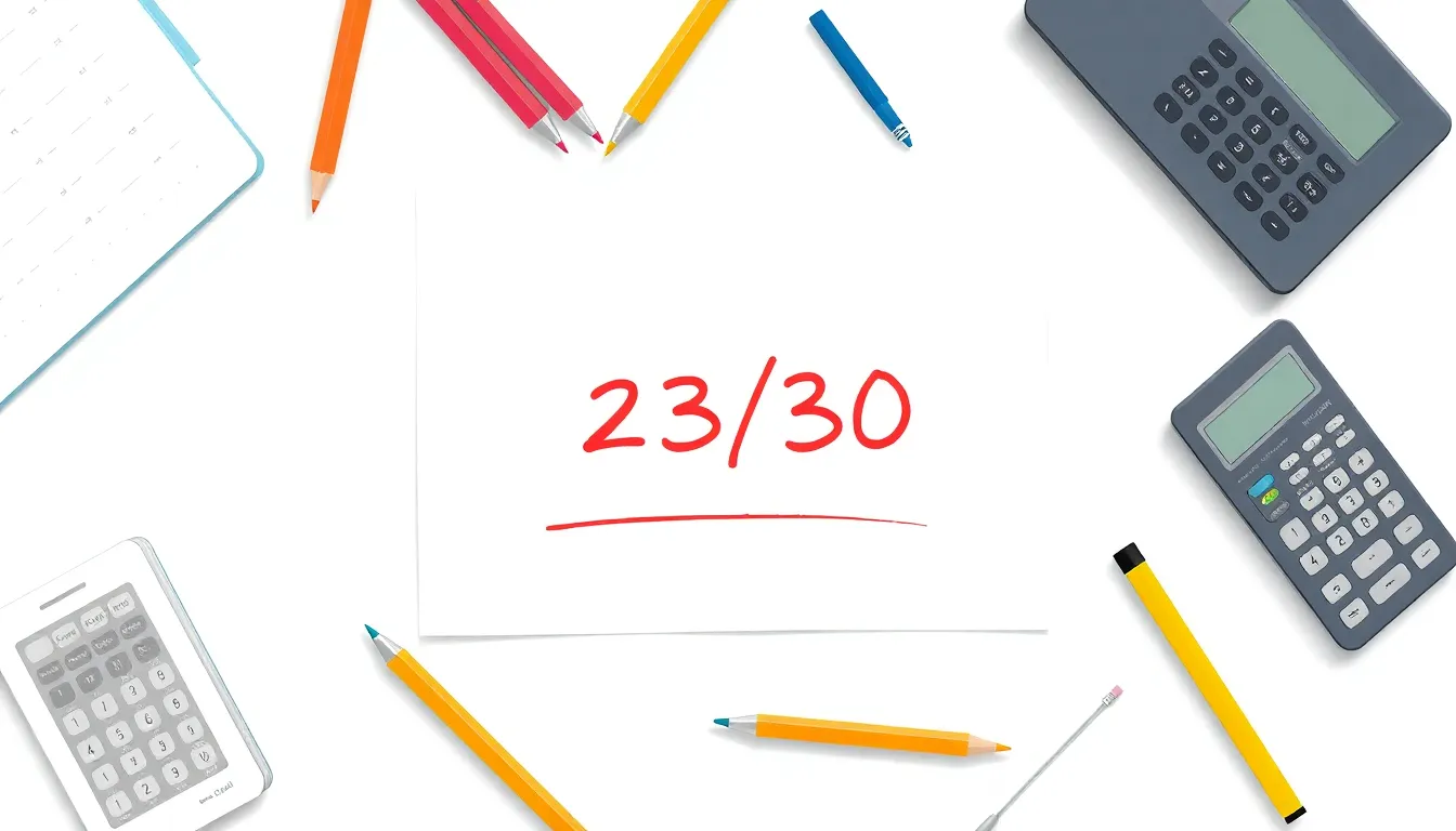 What Is a 23 Out of 30 Score?