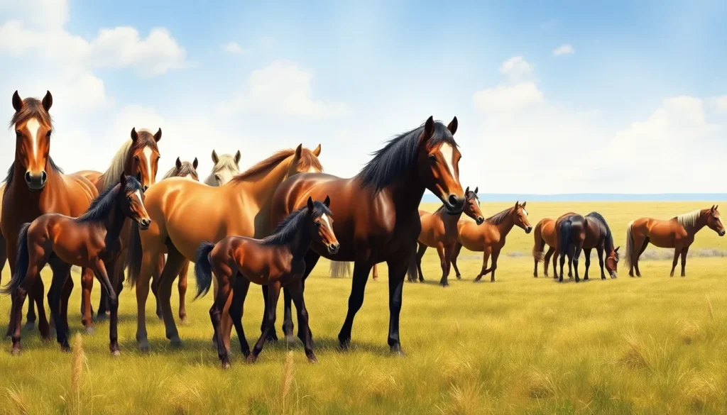 Featured image for What Is a Group of Horses Called — Meaning