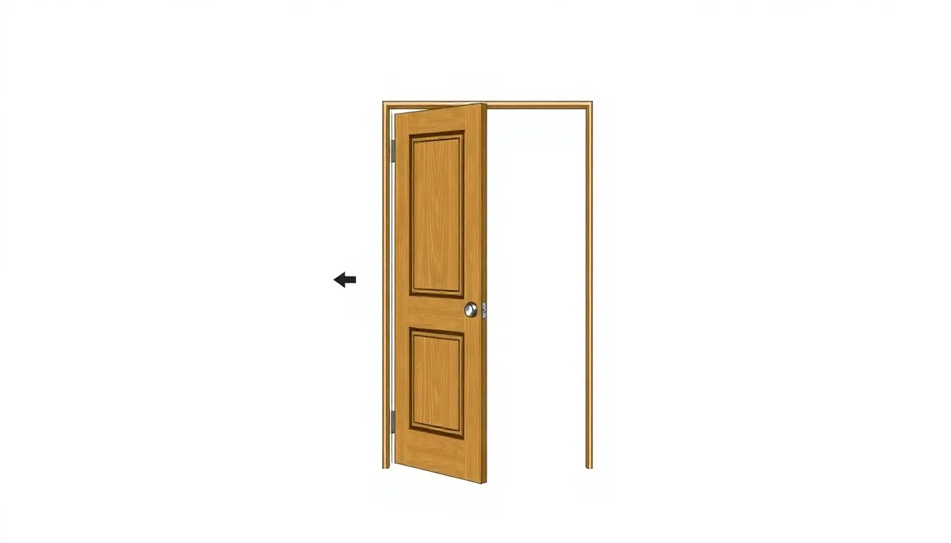 What Is a Left Hand Swing in a Door