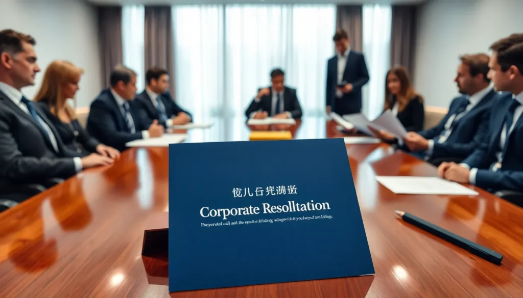 Featured image for What Is A Corporate Resolution — general
