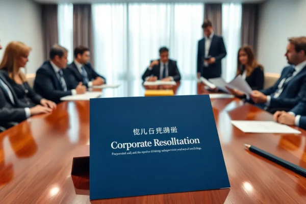 What Is A Corporate Resolution