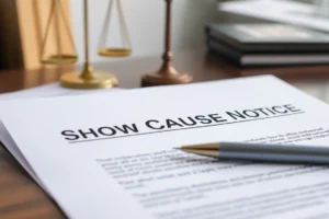What Is a Show Cause Notice?