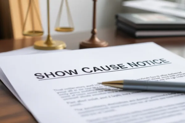 What Is a Show Cause Notice?