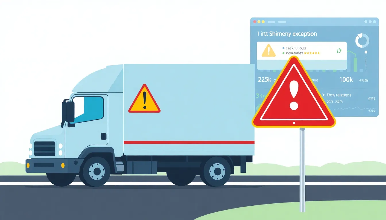 What Is a Shipment Exception