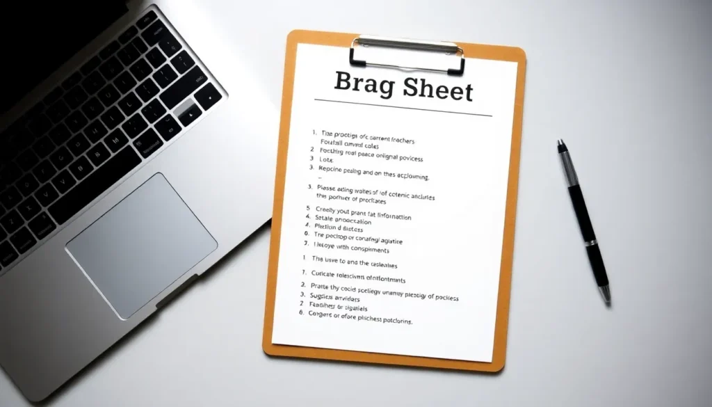 Featured image for What Is a Brag Sheet — general