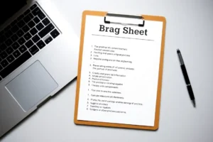 What Is a Brag Sheet