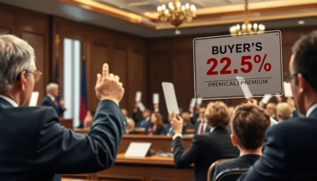 Featured image for What Is a Buyer's Premium — general