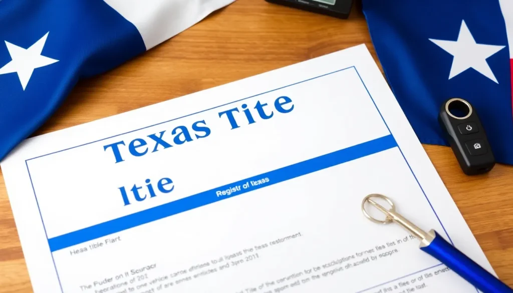 Featured image for What Is A Texas Blue Title — general
