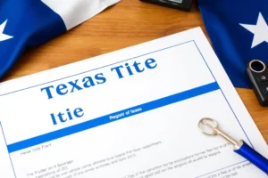 What Is A Texas Blue Title