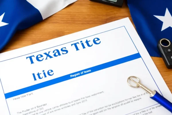 What Is A Texas Blue Title