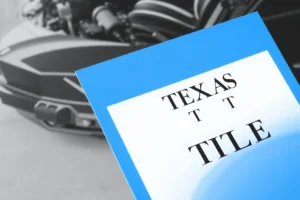 What Is a Blue Title in the State of Texas