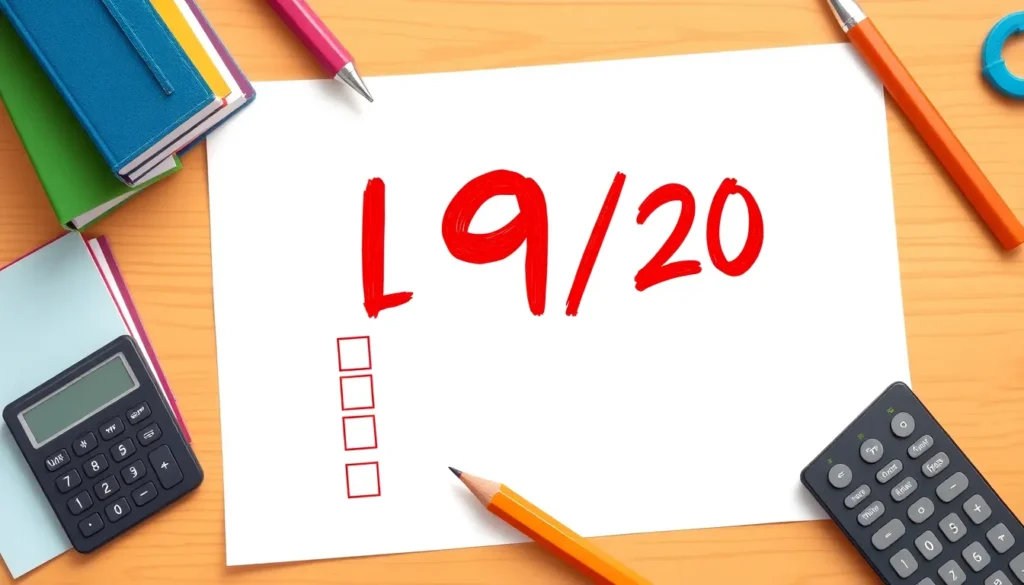 Featured image for What Is A 19 Out Of 20 — general