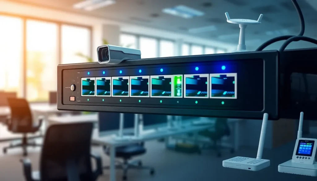 Featured image for What Is a Managed 8 PoE Hybrid PoE Switch — general